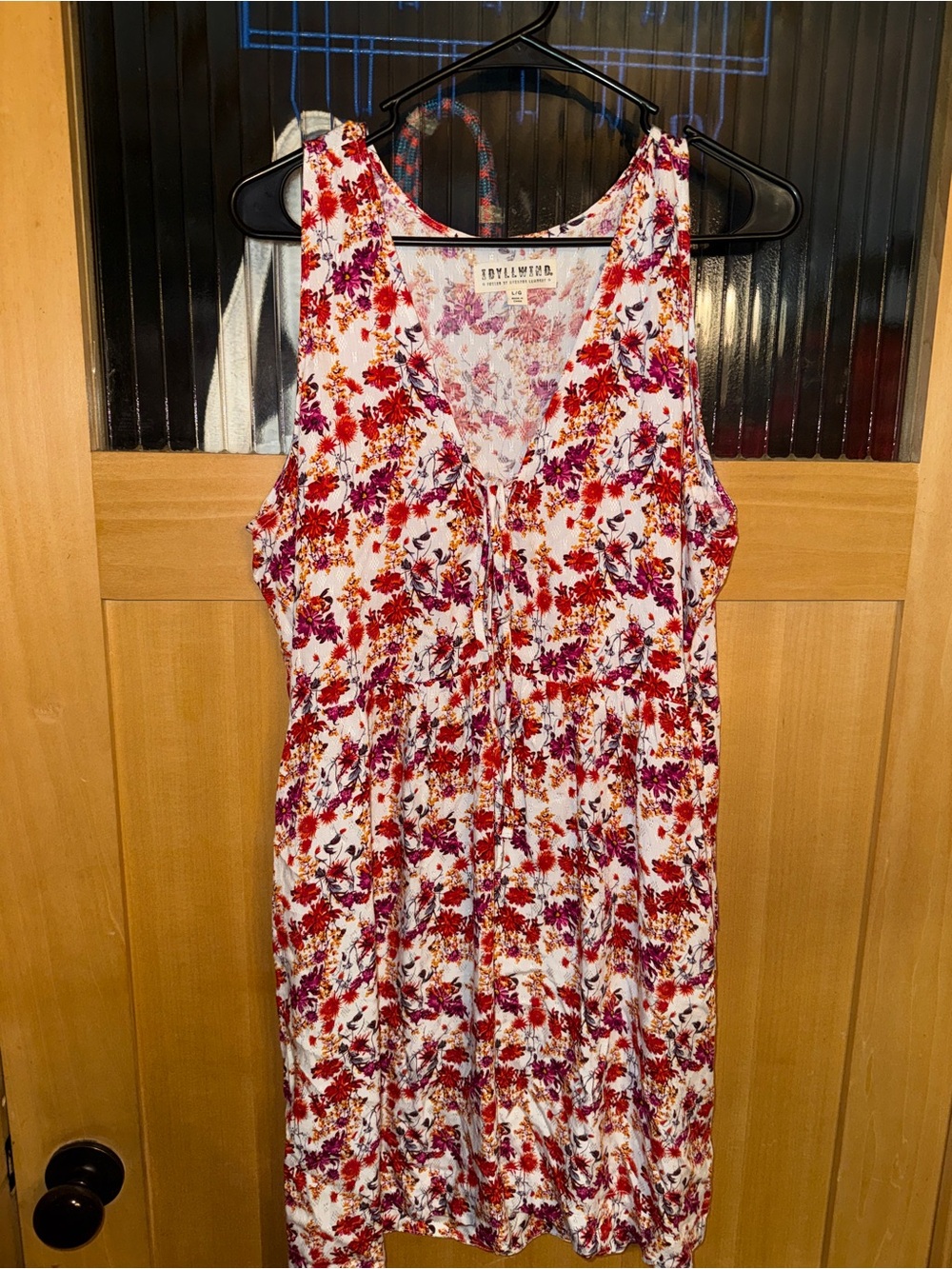 Idyllwind By Miranda Lambert Floral Western Mini Dress Womens Size Large